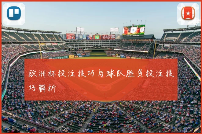 欧洲杯投注技巧与球队胜负投注技巧解析