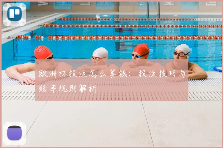 欧洲杯投注怎么算钱:投注技巧与赔率规则解析